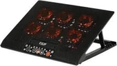 Inca INC-604TGS  6X Fan Kont ,Paneli 2X usb 6,kd,gm Notebook Soğutucu - 1