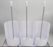 WENKO FILIA 3'lü Şişe Kurutma Rafı thumbnail 1