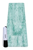 Seeka Marble Yoga Mat - Yeşil (183cm x 68cm Eksta Geniş Ekstra Uzun) - 1