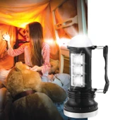 House Pratik HP68 Solar Şarjlı El Feneri Sİyah - 3