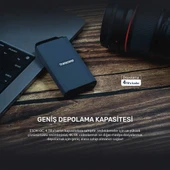 Transcend TS1TESD410C 1TB USB/Type-C 20Gbps 2000/2000MB/s Taşınabilir Harici SSD - 5