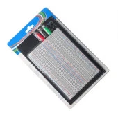 2 Lİ Büyük Boy Breadboard 1660 Delik Beyaz Born Klemensli ( 2,54 Header Uyumlu ) - 1