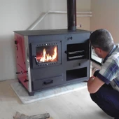 Yakar 401 25kW Fırınlı Kat Kalorifer Sobası thumbnail 4