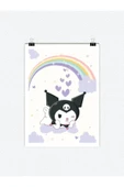 Sanrio Kuromi Anime Tasarımlı 24*33 cm 350 gr. Kuşe Kağıt Poster PYTKPSTR054 thumbnail 2