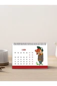 Hayvan Karikatür Tasarımlı 2025 Masa Takvimi PYTKTKVMM105 thumbnail 4