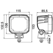 Hella Off-Road Led Lamba 12V-24V Ultra Beam Gen. II 1GA995606-001 thumbnail 7