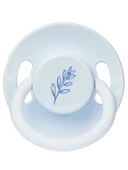 Wee Baby Pure 700 Yuvarlak Kauçuk Emzik No: 3 Mavi - 1