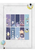 Astronot Gezegen Karışık Tasarım 10 Adet Kitap Ayraç Seti Pytkayrac123 thumbnail 1