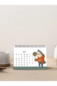 Hayvan Karikatür Tasarımlı 2025 Masa Takvimi PYTKTKVMM105 thumbnail 3