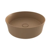 Bocchi Sottile Slim Line Tezgah Üstü Lavabo 38 cm Yuvarlak Mat Kaşmir 1478-011-0125 - 1