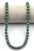 Guatemala Yeşim (A Kalite) Doğaltaş Dizi 8 mm Küre Kesim - 2