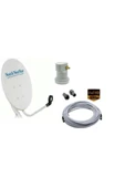 NEXT NEXTSTAR 70cm Çanak Anten Set Çanak Anten - Tekli Lnb, 10 Metre Kablo - 1