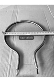 aZa Teknik İTİMAT Davul Fırın UYUMLU 2 Adet Rezistans Tamir Seti 27 Cm - 1