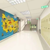 Türkiye Turistlik Yerler Okul Duvar Kağıdı - 1