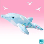 intex Nessiworld Sevimli Yunus Binici 175 x 66 cm 3+ Yaş 58535 - 4