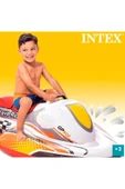 Intex Tutmalı Jetski Binici - Çocuk Şişme Jet Ski - Deniz Binici Motor - Havuz Binici Jetski 117x77 cm 3+Yaş - 5