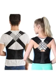 Dik Duruş Korsesi Dik Durmayı Sağlayan Sırt Korsesi Unisex Kamburluk Önleyici Dik Duruş Korsesi - 2