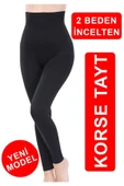 ki Beden Incelten Ve Sıkılaştıran Yüksek Bel Korse Tayt - 1