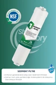 12 Aşamalı Su Arıtma Filtresi Seti - Sediment Gac Karbon Granül Karbon Post Karbon Membran Alkali ve Multi Mineral Filtre + Bağlantı Aparatları - 2