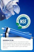 12 Aşamalı Su Arıtma Filtresi Seti - Sediment Gac Karbon Granül Karbon Post Karbon Membran Alkali ve Multi Mineral Filtre + Bağlantı Aparatları - 5