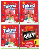 KIRMIZI BEYAZ YAYINLARI 1.SINIF 2.DÖNEM TEKNO TÜRKÇE - MATEMATİK - HAYAT BİLGİSİ - HAFTA SONU ÖDEV ETKİNLİKLERİ 4'LÜ SET - 1