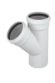 PVC Tek Çatal  75x50 - 1