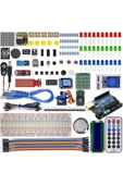 168 Parça Uno R3 Robotik Kodlama Profesyonel Rfid Süper Başlangıç Proje Eğitim Seti T4 - 1