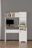 Evdemo Meta Çalışma Masası Atlantik Çam Beyaz - 1
