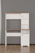 Evdemo Meta Çalışma Masası Atlantik Çam Beyaz - 4