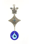 İzmir Metal Nazar Boncuğu Duvar Süsü - 1