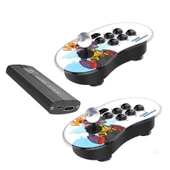 ScHitec 4K Arcade Oyun Konsolu 10000 Retro Oyunlu 2 Kablosuz Joystickli A16 - 1