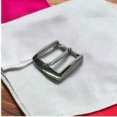 Kemer Tokası 4,5 cm Krom Nikel 1 Adet  (Leathercraft, Deri Hobi) - 1