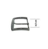 Kemer Tokası 4,5 cm Krom Nikel 1 Adet  (Leathercraft, Deri Hobi) - 3