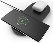 Belkin WIZ002VF Dual 10 W Kablosuz Şarj Cihazı Siyah Teşhir - 2
