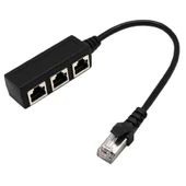 Ethernet Rj45 3'lü Dağitici Splitter thumbnail 2