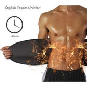 FixFlex Neopren Göbek İncelten Sauna Etkili Termal Korse Standart - 1