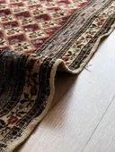 128x202 cm Nadir Vintage Türk Halısı, El Yapımı Çiçek Desenli, Yıkanabilir Antik Halı, Ev için Country Tarzı Özel Halı - 2
