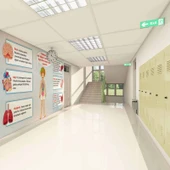 İç Organlarımız Okul Duvar Kağıdı Baskı - 1