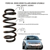 Ford KA (2000-2008) Uyumlu Standart Yay ST110028R - Arka Helezon Yay Takımı - 2 Adet thumbnail 1