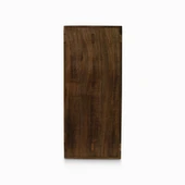 Woodsaka Reka İki Bölümlü Dosya Rafı & Kırtasiye Dolabı - Yatay ve Dikey Kullanım - Ceviz Ağacından - 3
