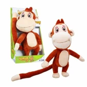 KUKULİ MÜZİKLİ PELUŞ MAYMUN LİSANSLI MAYMUN ORJİNAL MONKEY 30 CM - 1