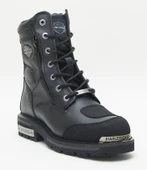 Harley Davidson Riddick Erkek Siyah Deri Bot - 1