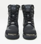 Harley Davidson Riddick Erkek Siyah Deri Bot - 3