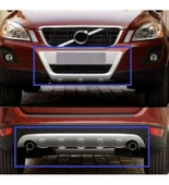 Volvo Xc60 Uyumlu 2009 2013 Ön Arka Koruma Difüzör Parça - 1