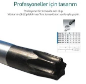 Proskit SW-2125H 5 Li Star Trok Tornavida Seti - 3