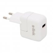 S-LİNK IP-587/IP-801/IP-860/SLP-200 USB IPOD/IPAD/IPHONE5 USB  (BEYAZ) 5V 2A ADAPTÖR - 2
