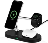 Ttec 2KS26S AirCharger Quattro M MagSafe Uyumlu 4in1 Siyah Kablosuz Şarj Aleti Outlet - 1