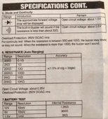 WellHise MT6828 Dijital Multimetre Ölçüm Aleti Otomatik - 4