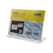 KEJEA K-007 A6 ŞEFFAF KAİDE YATAY 105x155mm - 1