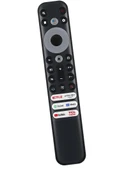 Tcl 50C725 İle Uyumlu Mikrofonlu Smart Tv Kumanda - 3